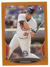 2013 Bowman Draft Oswaldo Arcia Rookie Orange Paper #18 Twins #'d 087/250