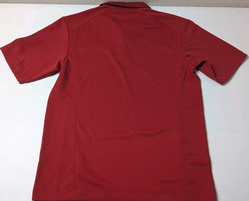 Nike Golf Shirt Men's S Red Dri Fit Ashland Short Sleeve - Picture 2 of 5