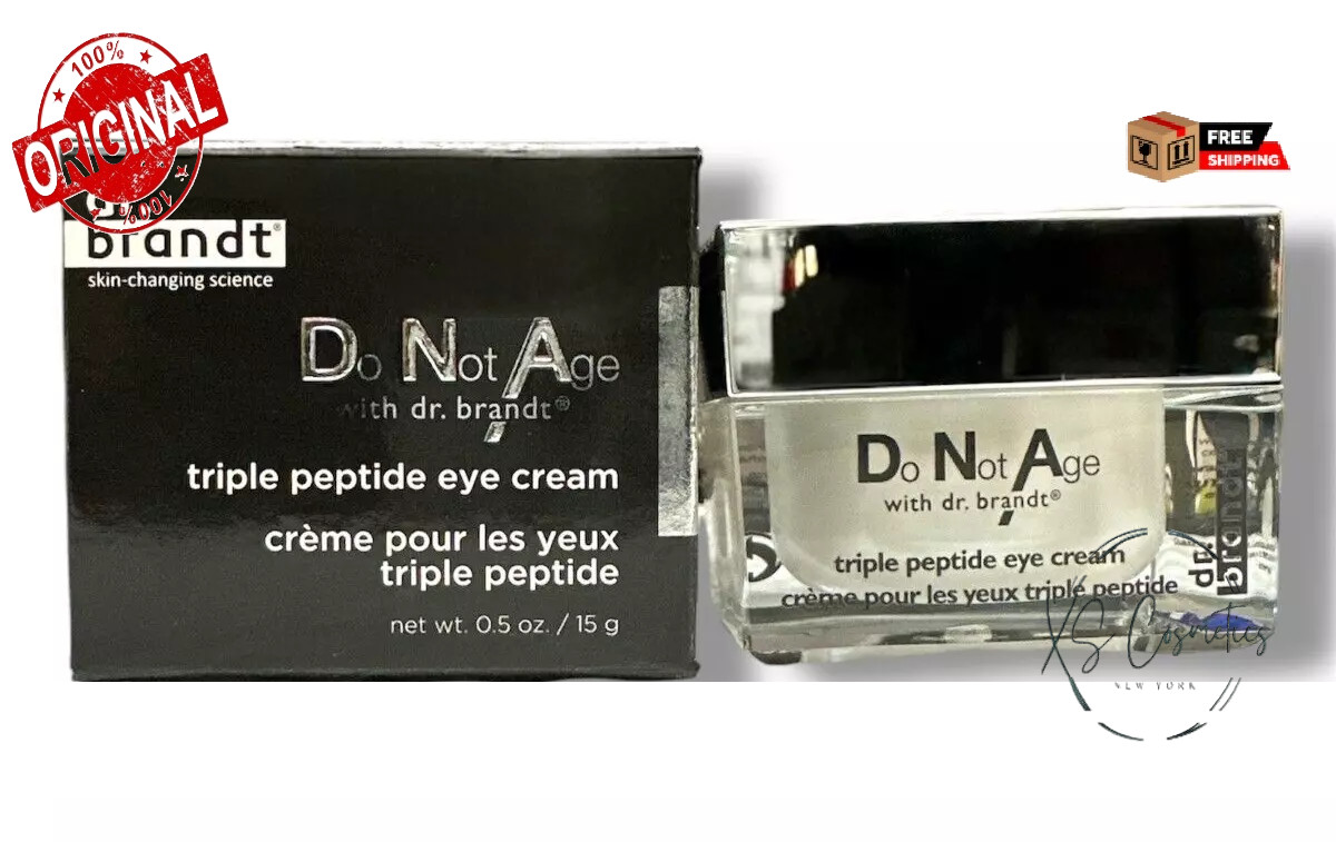 Тройной пептидный крем для век Dr. Brandt Do Not Age, 15 мл / 0,5 жидких унций - НОВИНКА