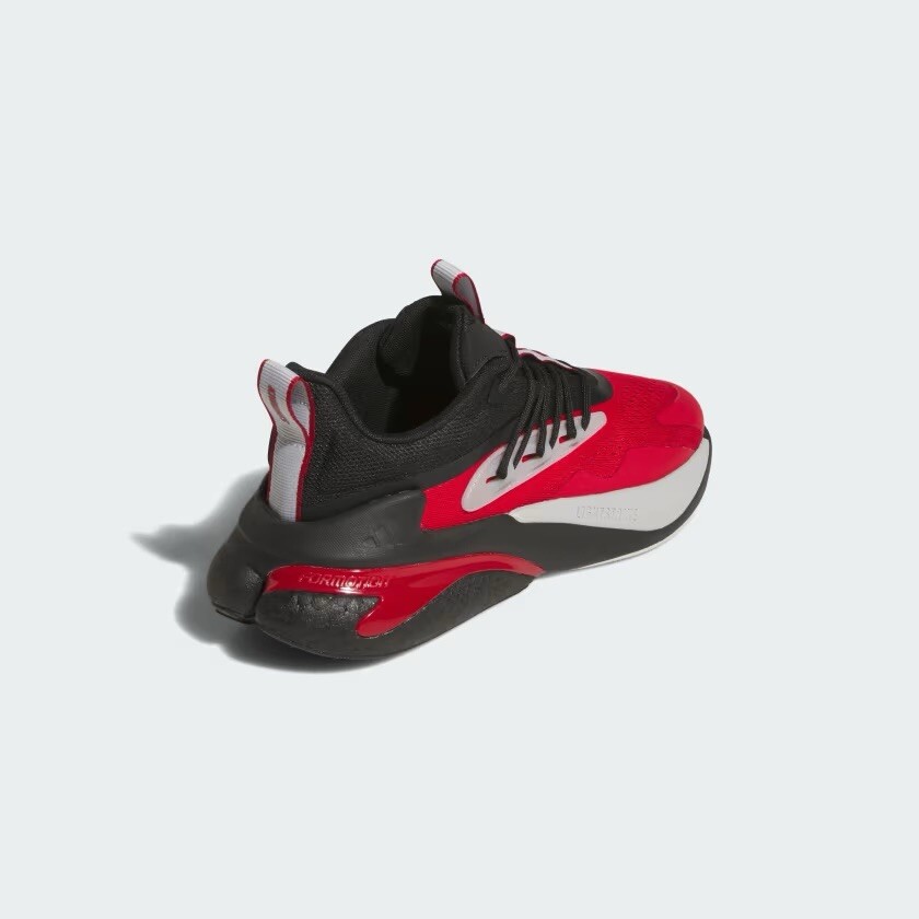 Rutgers Scarlet Knights adidas Alphaboost V1 Sustainable BOOST Shoes - Red/Scarl scarlet-rutgers-scarlet-  main image 4