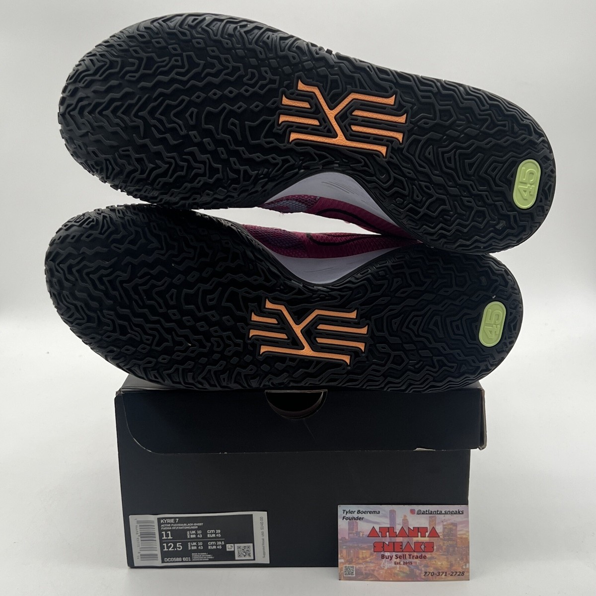 Size 11 - Nike Kyrie 7 Creator - Purple Blue Black Pink Mint