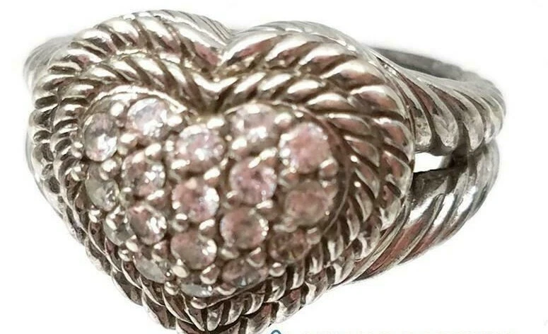 Judith ripka heart on sale ring