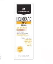 Heliocare 360 Color Gel Oil Free Beige SPF50+ sunscreen protection solar 50 ml
