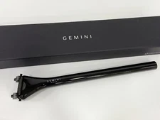 Gemini Alsak Lightweight Carbon Seatpost (UD Gloss-Black) 27.2-31.6mm x300-400mm