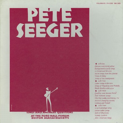 PETE SEEGER SINGS AND ANSWERS QUESTIONS NEW CD