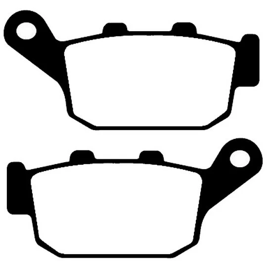 EBC Sintered REAR Disc Brake Pads (1 Set) Fits HONDA NM4 VULTUS (2015 to 2019) - Image 4 of 4