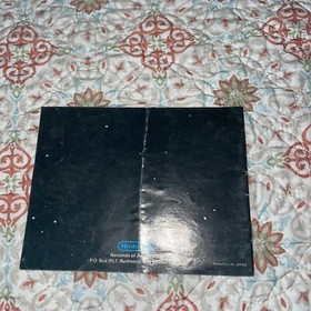 Golf Instruction Booklet ONLY! (Nintendo, NES) Manual