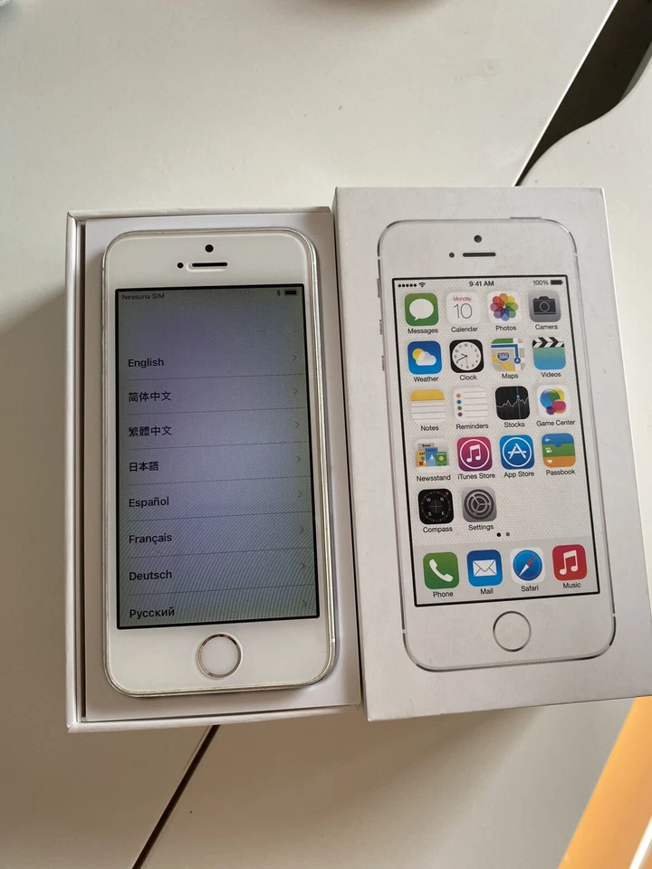 Apple iPhone 5s - 16GB - Argento - Immagine 4 di 4