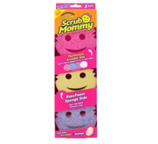 Scrub Daddy Scrub Mommy Sponges - Dish Scrubber + Non-Scratch Cleaning Sponges K