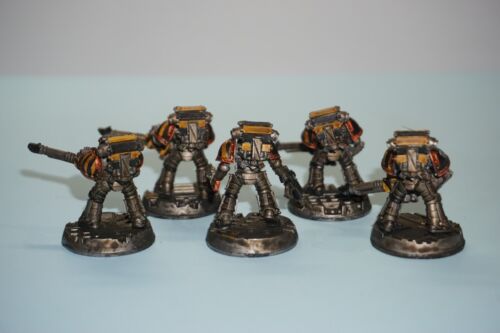 Horus Heresy Iron Warriors Legion Heavy Weapon Squad x 5 - Bild 7 von 9
