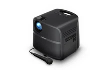 ION Projector Deluxe HD - Battery/AC Power 720P HD BT (Open Box, New Condition)