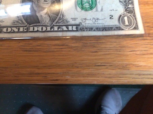 $1 Duplicate Star Note 2013 Series Serial Number B 01872836. “B” Note - Picture 2 of 4
