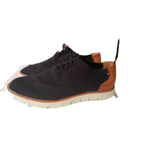 Nautica Mens size 10.5 Wrenwood Knit Fashion Sneakers Black  display picture 3