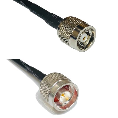 RFC240UF RP-TNC MALE to N MALE Coax RF Cable USA-Ship Lot