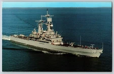 Postcard US Navy Ship - USS Virginia - CGN-38