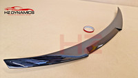 Spoiler Labbra Stivale Posteriore Nero Lucido M4 Look Per Bmw Serie 4 F82 M4 2DR Coupe Uk