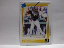 2021 Donruss Rated Rookie #43 Kebryan Hayes Pittsburgh (RC)