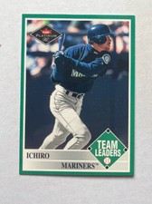 2001 Fleer Platinum RC Team Leaders Ichiro #436 Seattle Mariners