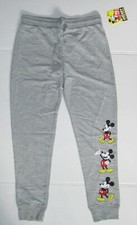 NWT Disney Juniors Disney Mickey Mouse Jogger Pants Lounge Wear Heather Grey 7/8
