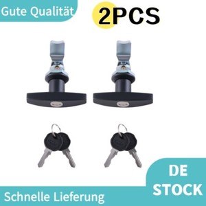 Stangenschloss Zweipunkt Türriegel oben unten 2310 mm Anhänger Pferdebox
