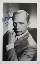 Ray Walston * 5x7 Photo Autograph * My Favorite Martian * Mary Fals Coll
