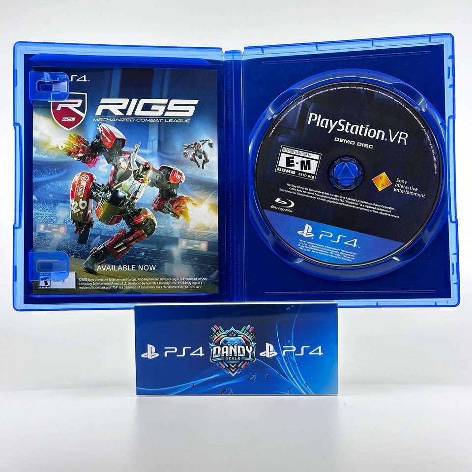 PlayStation VR Demo Disc 1 PS4 PSVR Game eBay