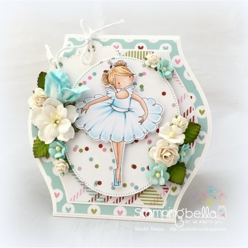 TINY TOWNIES-Stamping Bella Cling Mount Rubber Stamp-Stamping Craft-Townie Girls - Picture 113 of 190