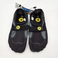 Body Glove Men's Seek18 Seek 18 Water Shoes Size 10 Black Yellow Wider Fit NEW