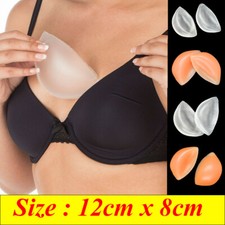 Silikon Gel BH Brustverst&auml;rker Push Up Pads Huhn Bikini Fillets Eins&auml;tze UK