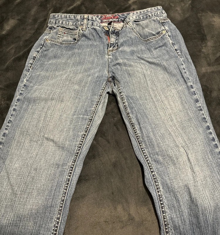 Tommy Hilfiger Jeans 14 Women's American Freedom Modern Rise Bootcut Embroidered