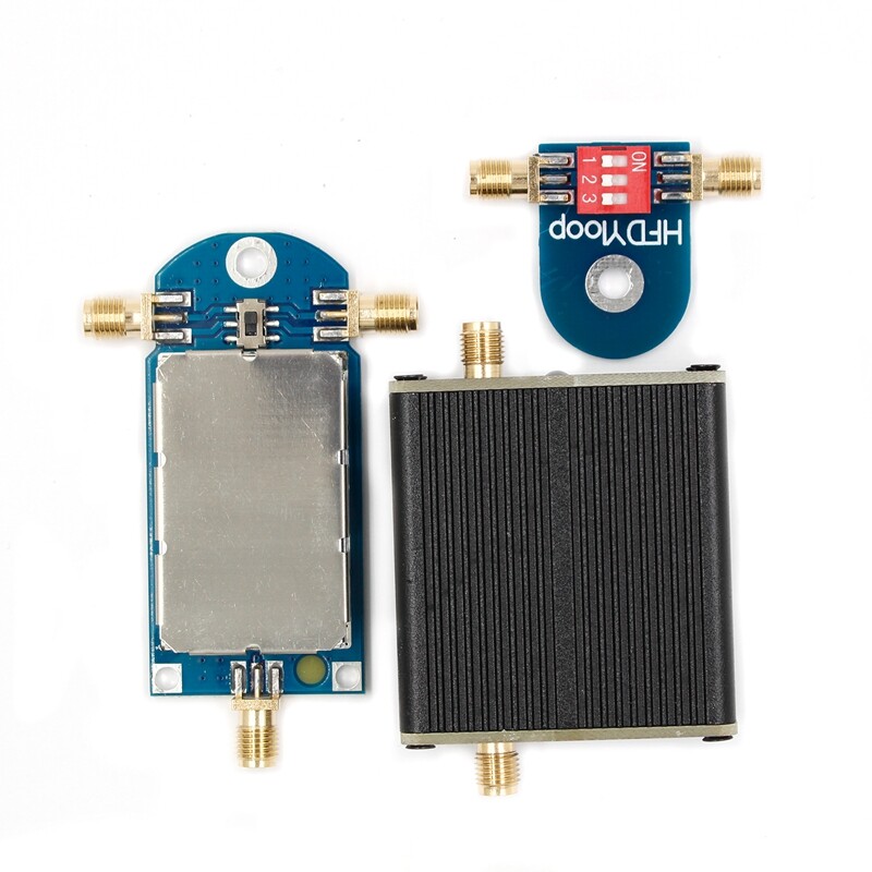 50K500MHz Allband Active Small Loop Antenna Amplifier HF AM