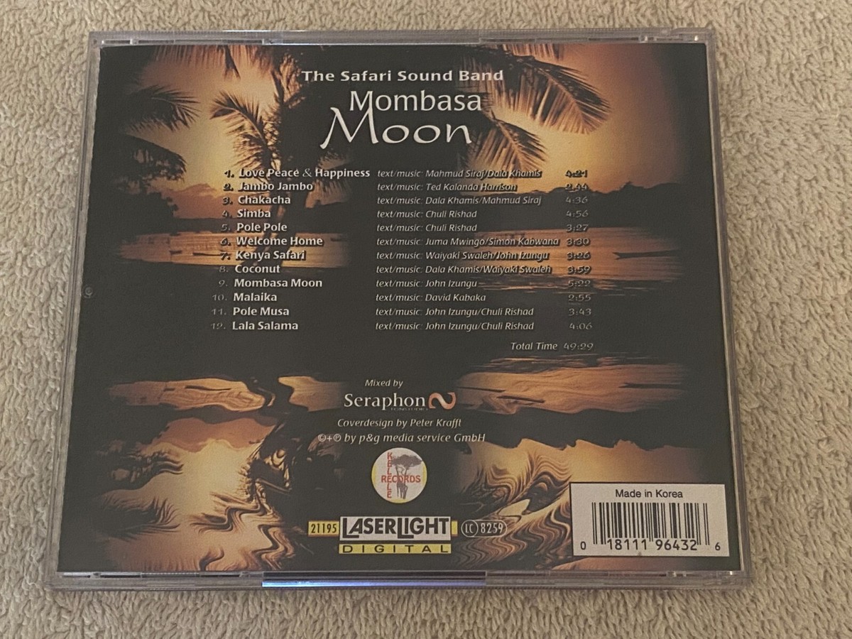 CD - THE SAFARI SOUND BAND - Mombasa Moon - Clean Used