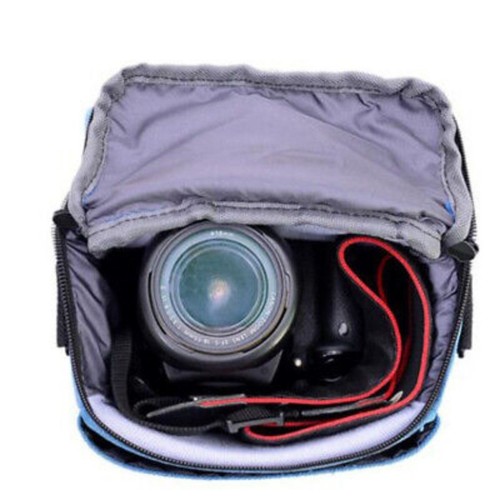 Retro Canvas Camera Bag Single-shoulder Bag Sling Bag For Mini DSLR - Picture 3 of 14