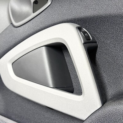 W451 Smart Fortwo Front Right Side Interior Door Panel Black 11K