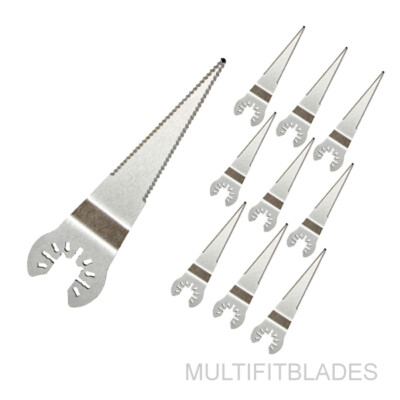 10 x 3-1/4'' Flush Cut Tapered Sealant Blades - DeWalt, Porter Cable New