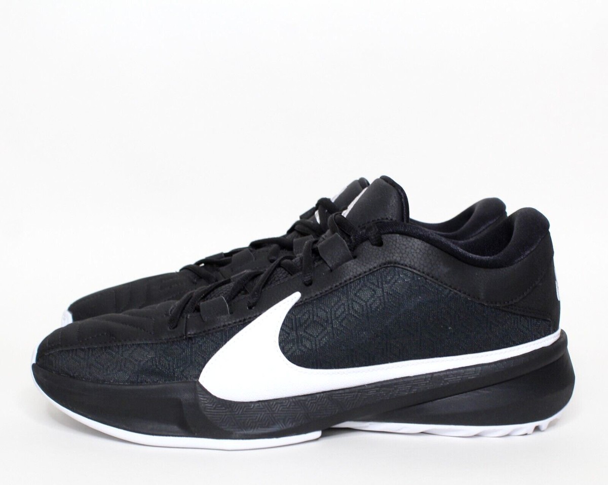 NEW Nike Zoom Freak 5 TB Promo Men Shoes, Black/White, FN7089-001