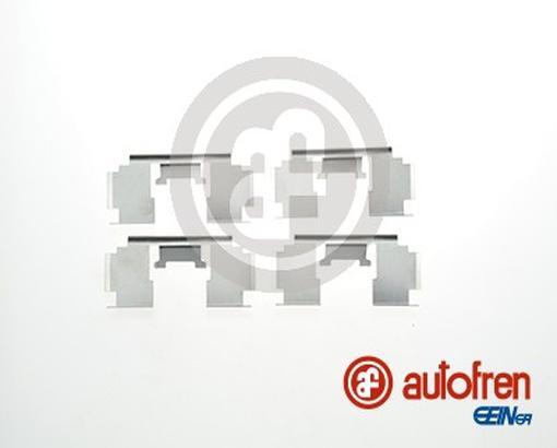 Autofren Seinsa ZubehöRsatz Scheibenbremsbelag Vorne FüR Honda Civic VII D42484A-image