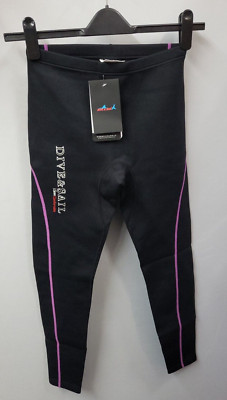 Dive&Sail 1,5 mm Neoprenmischung Surf Schnorcheln Tauchhose Legging Skinny Größe S