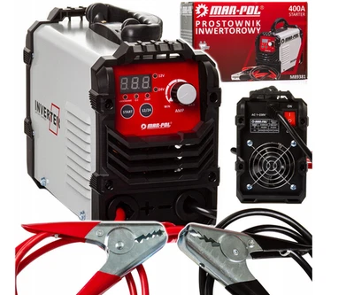 MARPOL Cargador Arrancador 12V 24V Coche Batería Booster 400A Cargador Batería