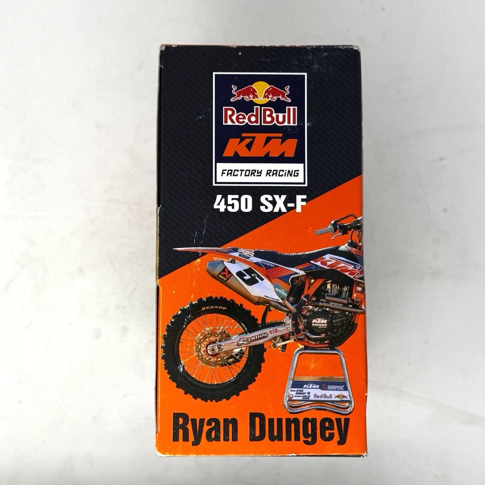 Ryan Dungey #5 1:10 Scale KTM 450 SX-F Motocross Toy 2014 Dirt Bike New-Ray Rare - Image 3 of 4