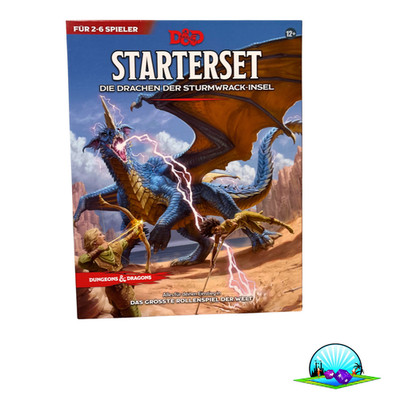 Dungeons & Dragons Starterset D&D DND Drache der Sturmwrackinsel - Unbespielt
