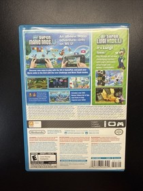 Wii U New Super Mario Bros. U + New Super Luigi U Tested Excellent Condition