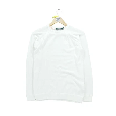 Lauren Ralph Lauren Pull Femme Taille XS Blanc #QWE1387 - Photo 1/4