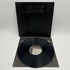 AC/DC Back In Black Vinyl LP VG+ Atlantic SD 16018 1980 w/ Inner RL Masterdisk
