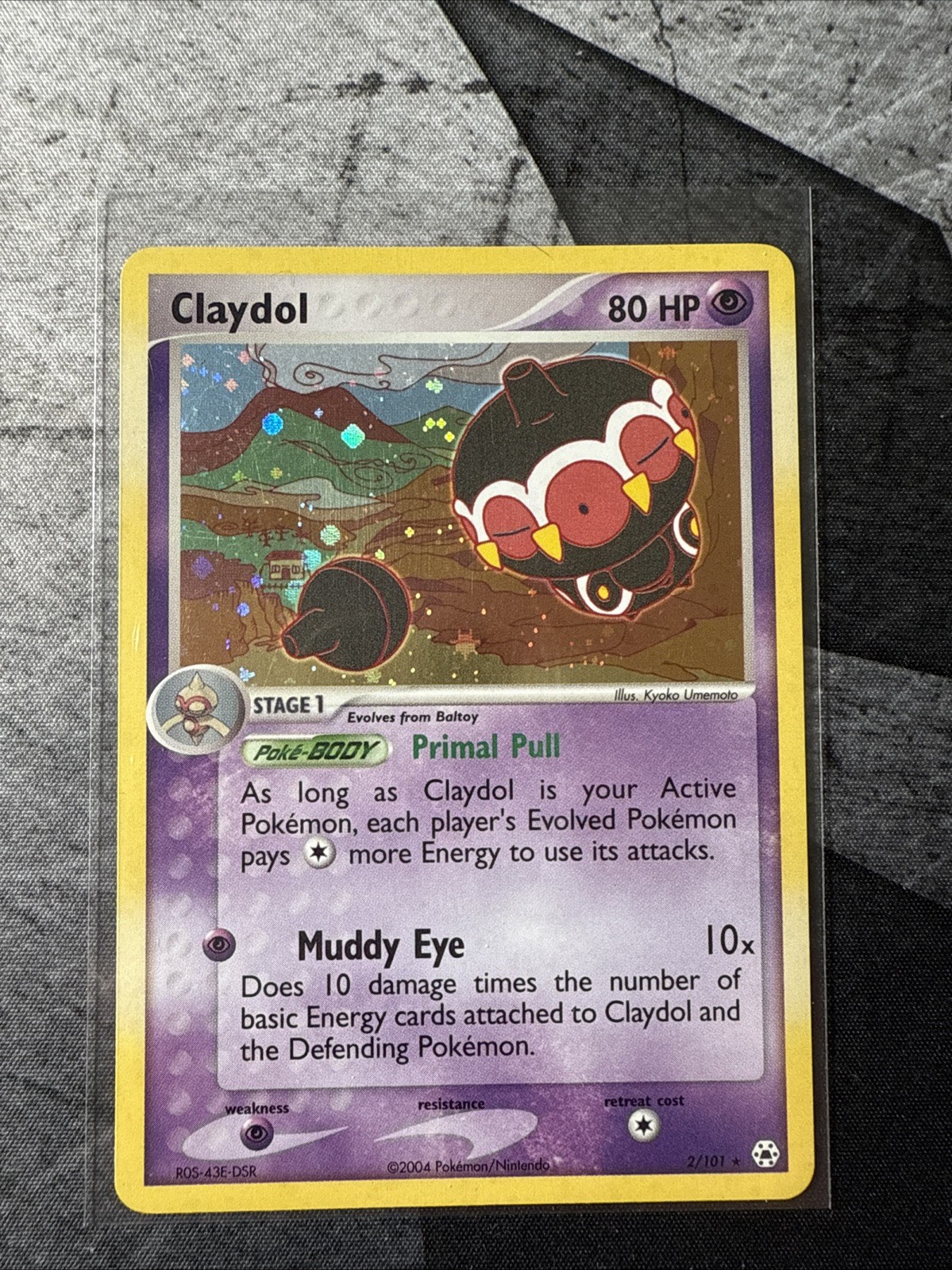 Claydol 2/101 Hidden Legends Holo NM