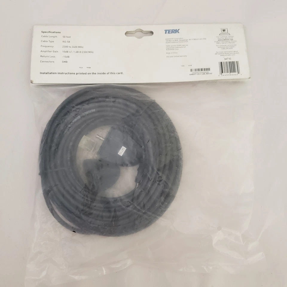 Extensión Terk XMEXT50 50 pies para antena XM de un solo cable  Foto 2 de 4