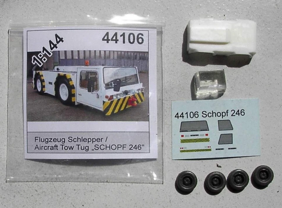 Flugzeugschlepper - Schopf 246 - Flughafenbetrieb  - 1:144  bs-design