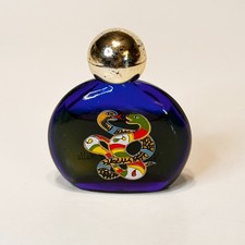 VTG 1980s Niki De Saint Phalle France Mini Perfume Bottle Coiled Snakes 2/3 Full