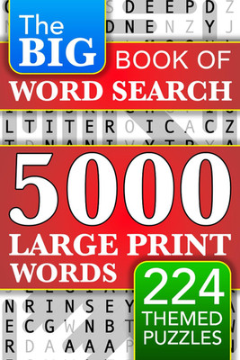 Big Book of Large Print Word Search Puzzles: 5000 Words - 224 Themed Puzzles - F