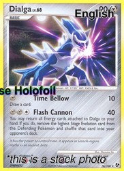 Dialga 16/106 Great Encounters Reverse Holo Rare